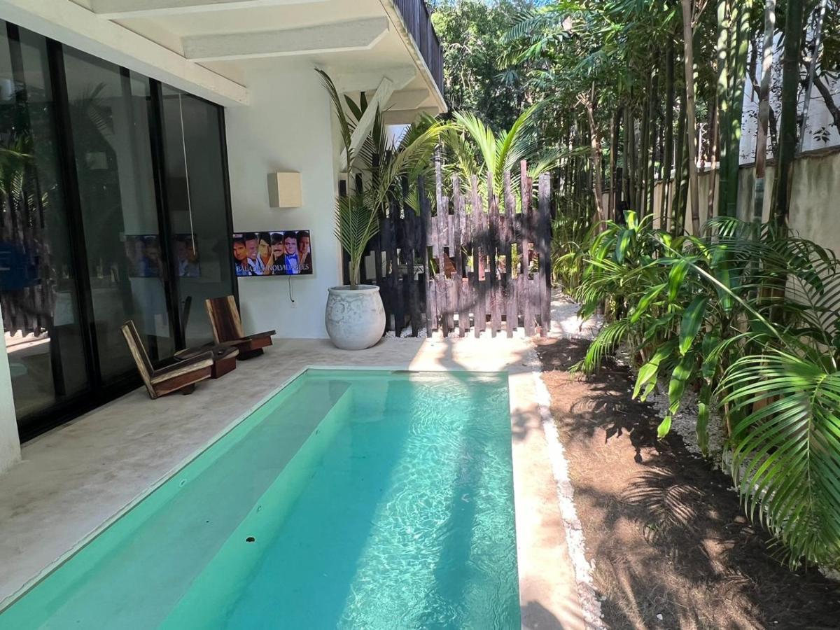 شقة Kin Tulum - Puerta Azul Luxury المظهر الخارجي الصورة