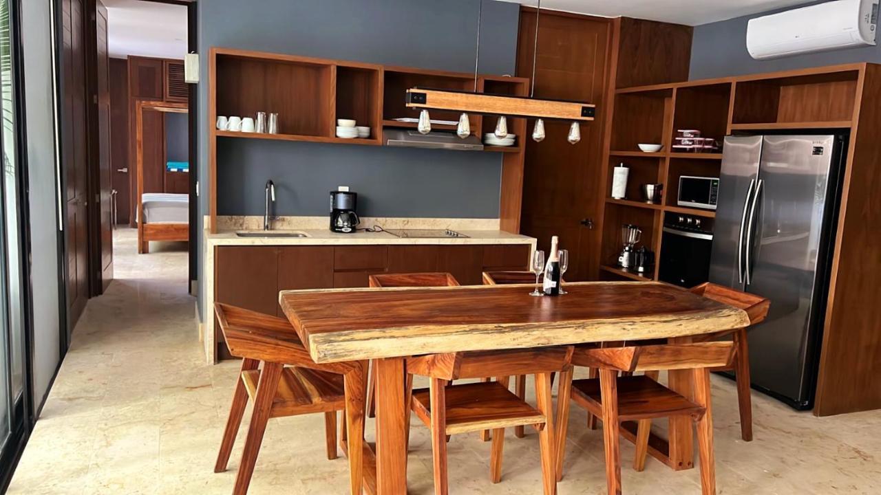 شقة Kin Tulum - Puerta Azul Luxury المظهر الخارجي الصورة